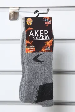Aker Thermal Bay Çorap ( 40-44 ) Gri