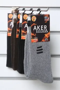 Aker Thermal Bay Çorap ( 40-44 ) Gri