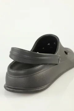 Erkek Confort Rahat Sandalet Terlik Siyah