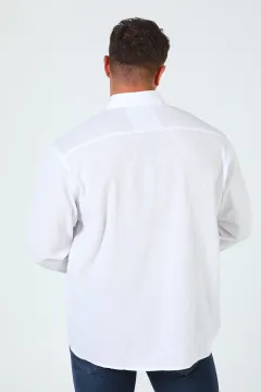 Erkek Uzun Kol Gömlek Beyaz