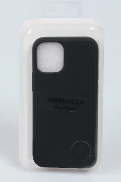 Iphone 12 Mini Premium Silikon Kılıf Siyah