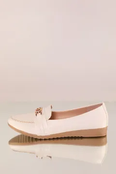 Kadın Babet Ayakkabı Beyaz