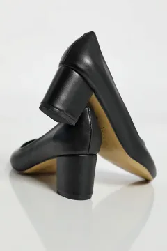 Kadın Büyük Beden Topuklu Ayakkabı Siyah
