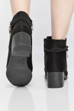 Kadın Topuklu Bot Siyah