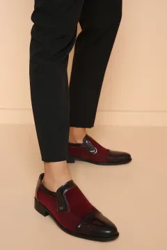 Klasik Erkek Ayakkabı Bordo