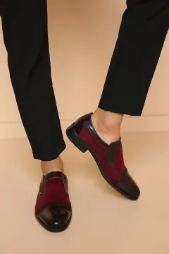 Klasik Erkek Ayakkabı Bordo