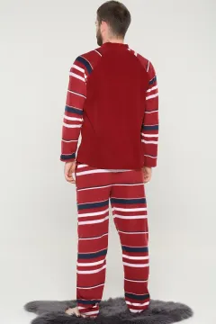Polar Erkek Pijama Takım Bordo