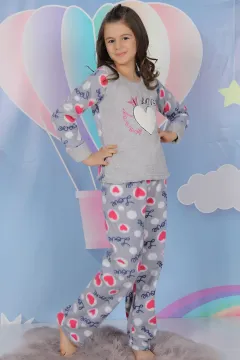 Polar Kız Çocuk Pijama Takımı Grifujya