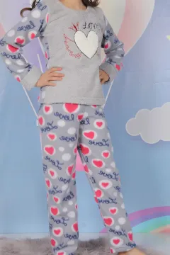 Polar Kız Çocuk Pijama Takımı Grinarçiçeği