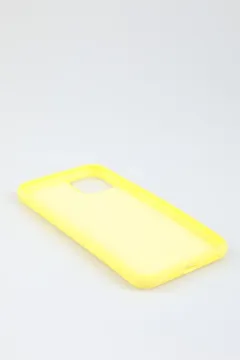 Iphone 11 Pro Premium Silikon Kılıfı Sarı
