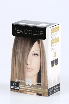 Sea Color Küllü Kumral 7-1 Saç Boyası Standart