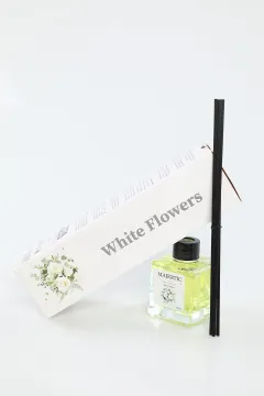 Majestıc Beyaz Çiçekler Çubuklu Oda Kokusu 100 Ml Standart