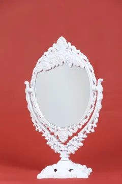 Xp Yuvarlak Makyaj Aynası J-7 Beyaz