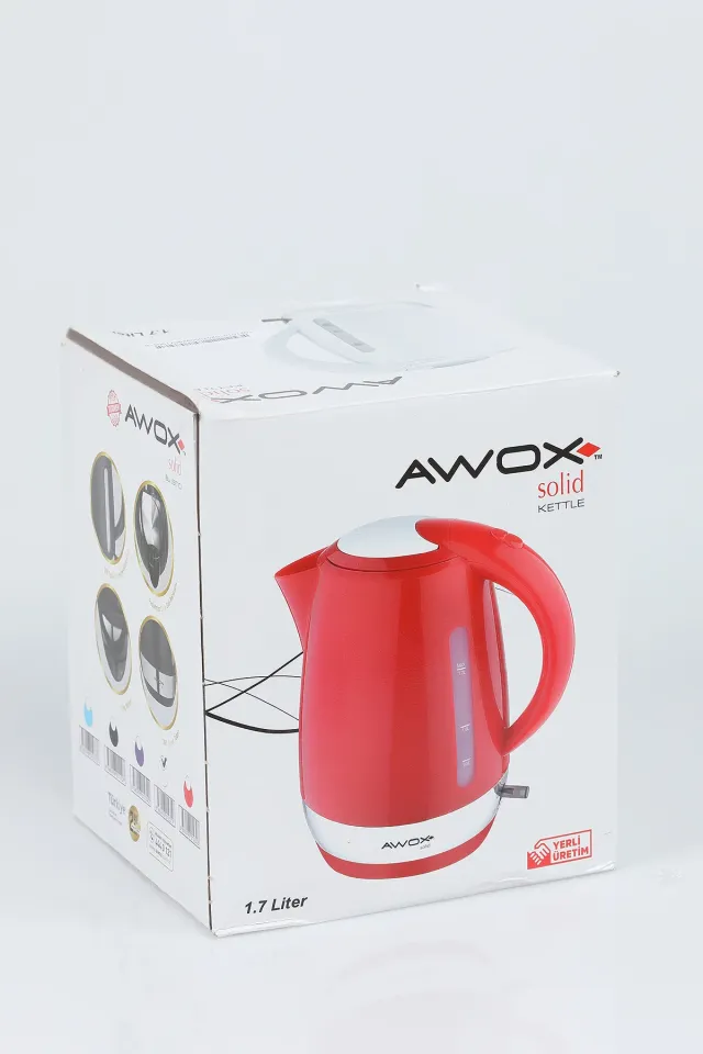 Awox Solid 1,7 Lt Kettle Beyaz