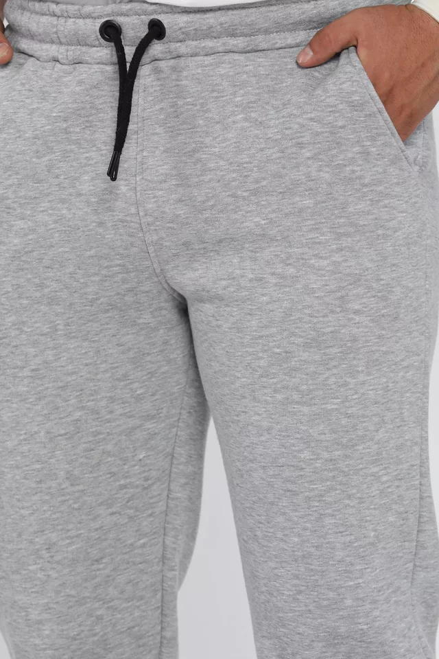 Bel Ve Paça Lastikli Üç İplik Jogger Eşofman Alt