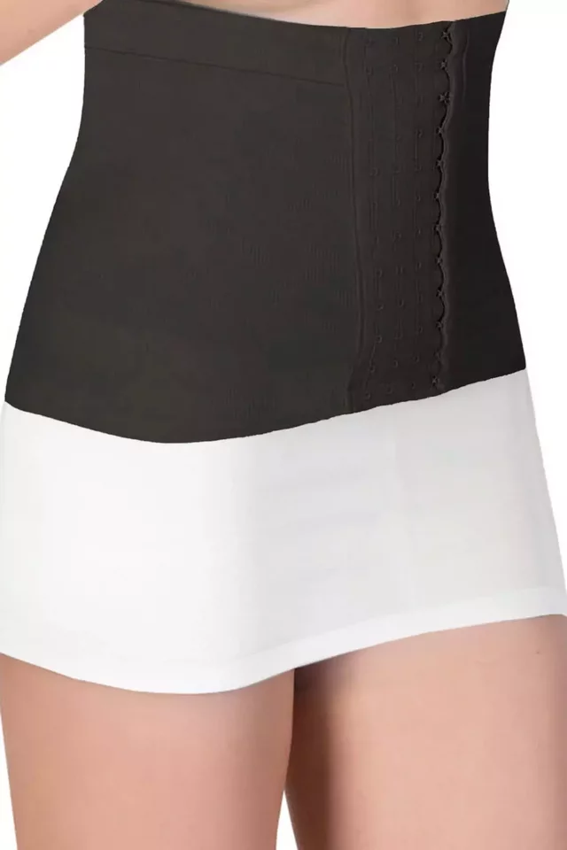 Elite Life Kadın Bir Beden İncelten Agraflı Dikişsiz Silikonlu Push Up Seamless Korse - 1