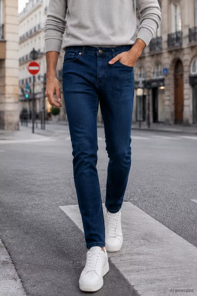 Erkek Jean Kot Pantolon