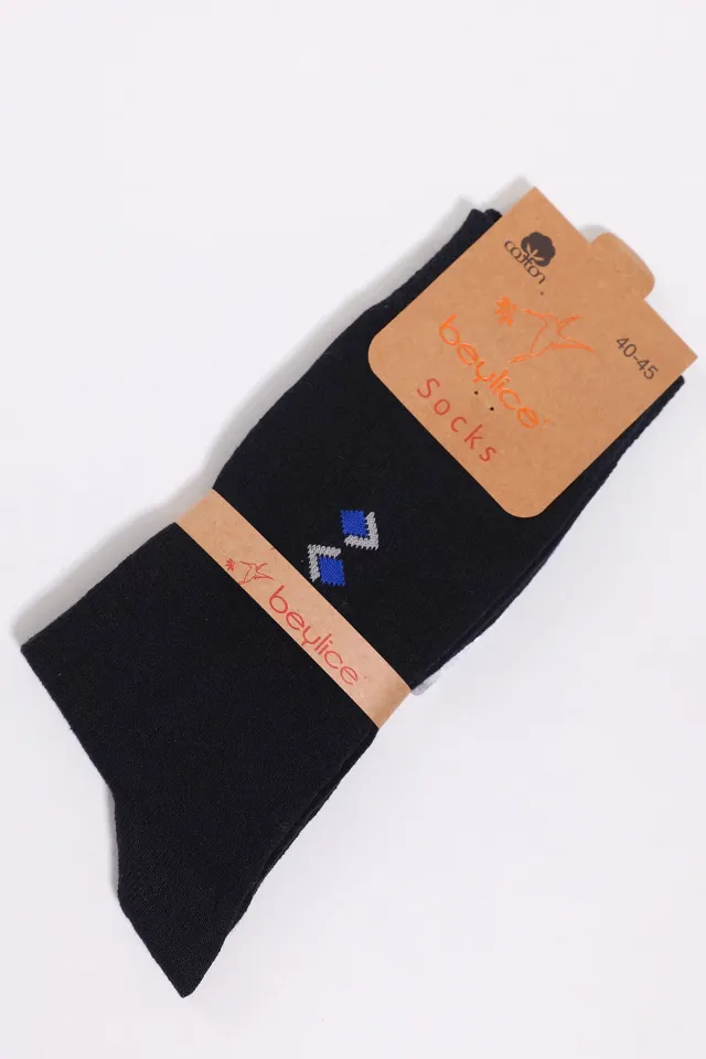 Erkek Soket Çorap (40-45 Uyumludur) Lacivert