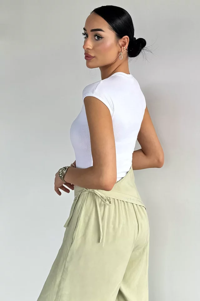 Kadın Çıtçıtlı Kaşkorse Bluz