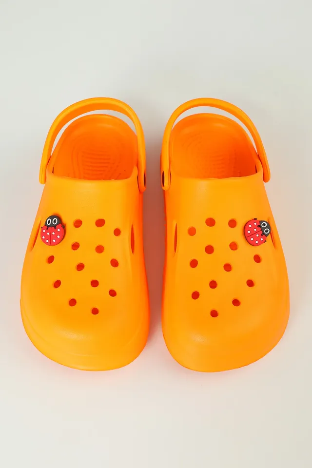 Kadın Confort Rahat Sandalet Terlik Orange