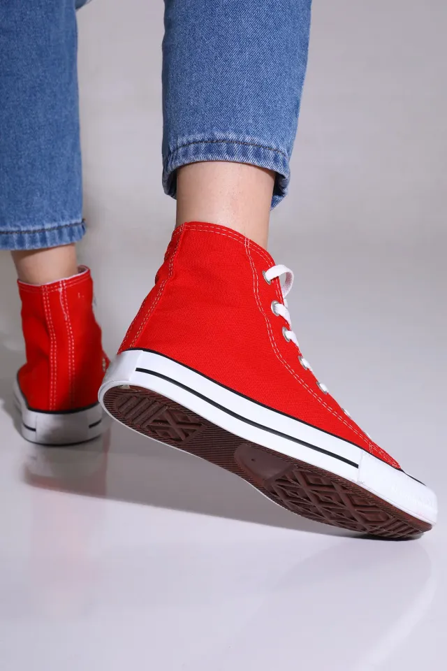 Kadın Günlük Spor Ayakkabı Kırmızı