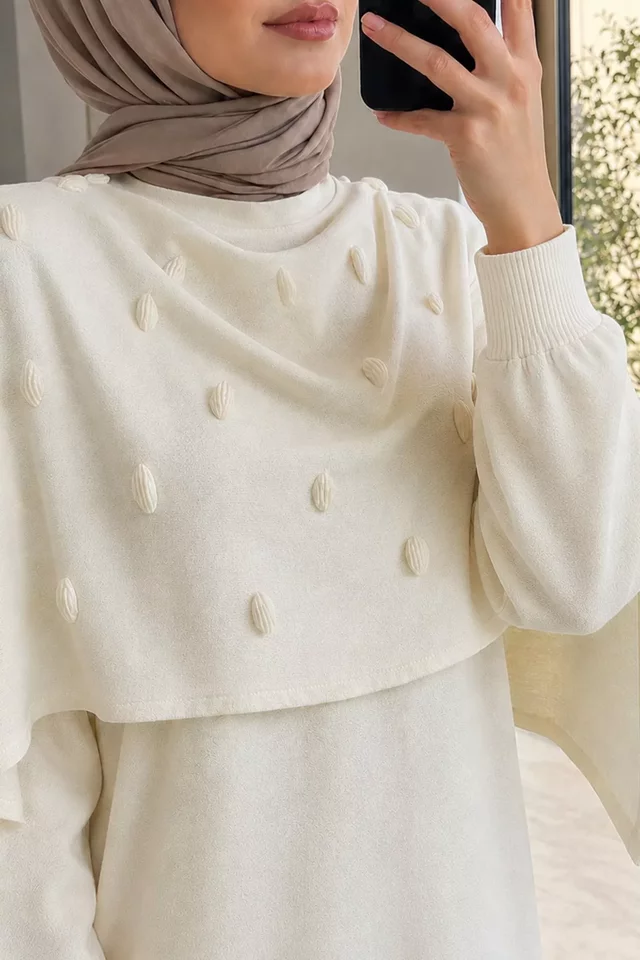 Gülseli Kadın Tunik Pantolon Tesettür İkili Takım