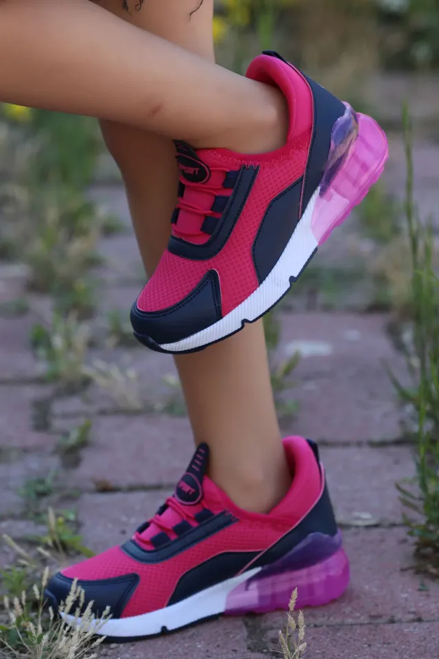 Kız Çocuk Spor Ayakkabı Fujyalacivert