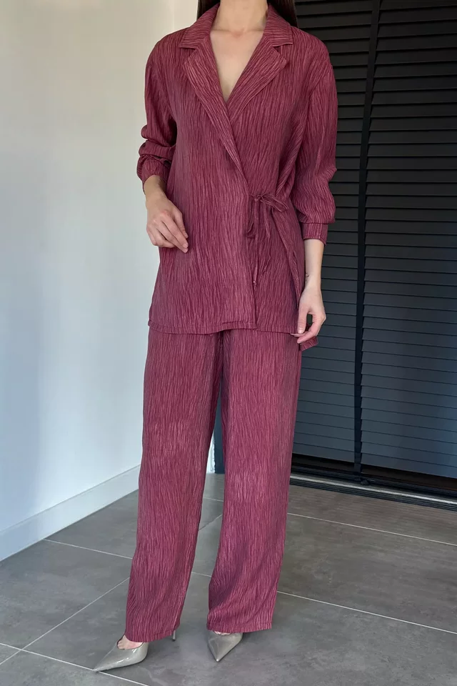 Perry Kadın Ön Bağlamalı Kimono İkili Takım - 2
