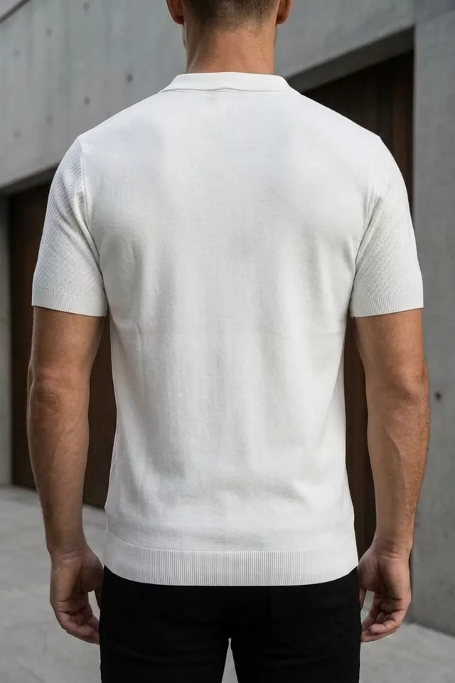 Polo Yaka Triko Tişört - 2