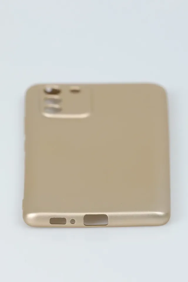 Samsung S10 Lite Silikon Kılıf Gold