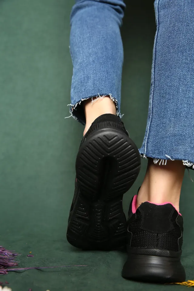 Tayger Kadın Spor Ayakkabı Siyahfujya
