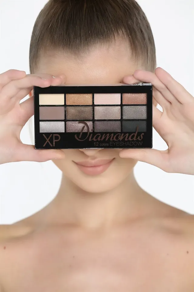 Xp Eyeshadow Diamonds 12 Li Parlak Far Standart